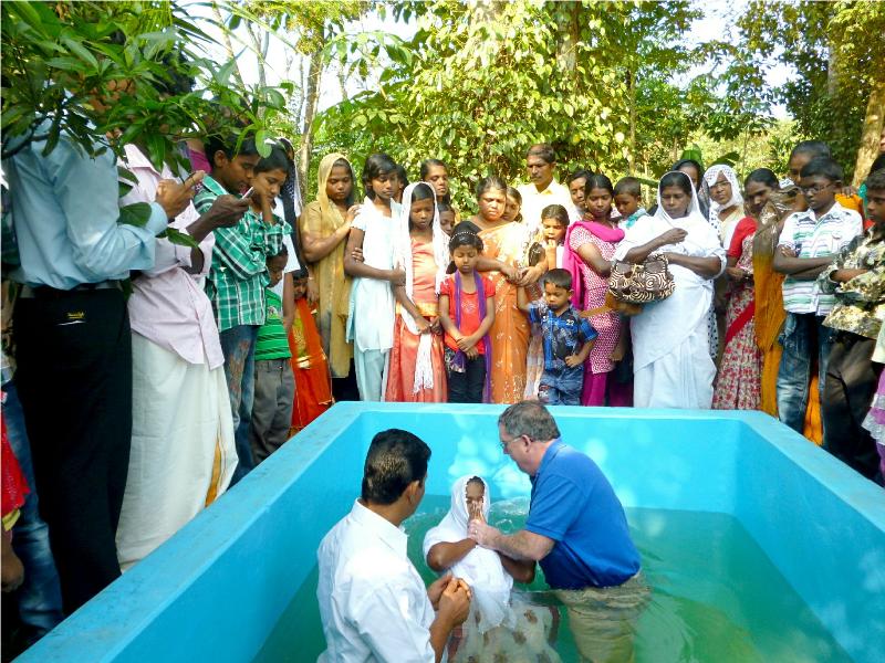 Baptism in India (Jan, 2013)