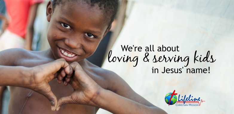 We're all about loving & serving kids in Jesus' name!