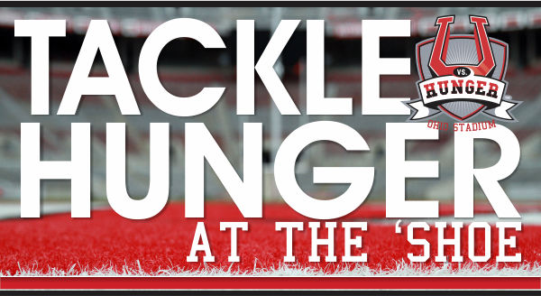 Tackle hunger at The 'Shoe at U vs Hunger!