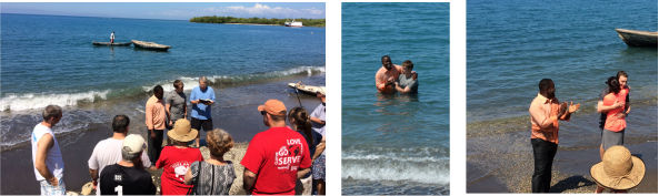 baptism in Haiti