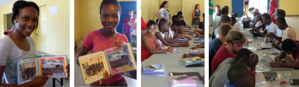 scrapbooking at the Children's Home