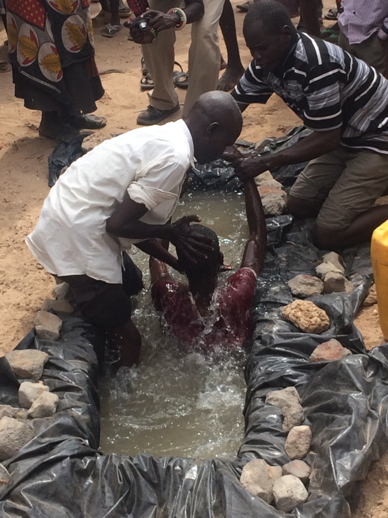 Baptism in Turkana