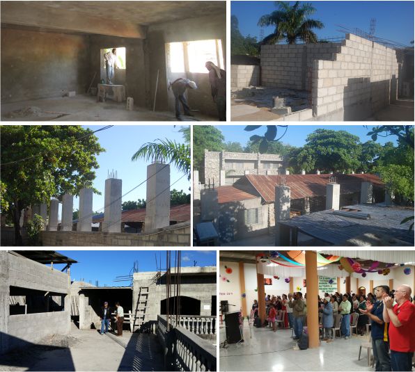 construction projects in Haiti and Honduras