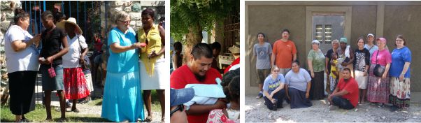 Navajo team serving in Haiti