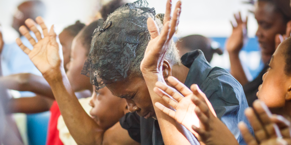 worshiping in Haiti